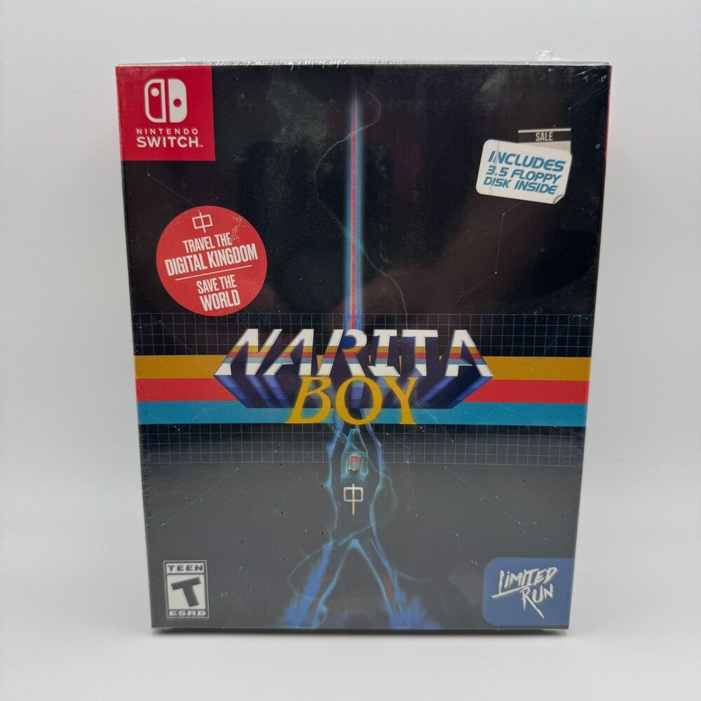 Narita Boy Collectors Edition Nintendo Switch Game Limited Run LRG #129 Sealed